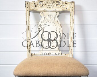 Download Free Styled Stock Photography, Empty Burlap Chair, White Wood Wall, Pillow Mockup Mock Up Background, Digital File Mockups, Rustic Chair PSD Template