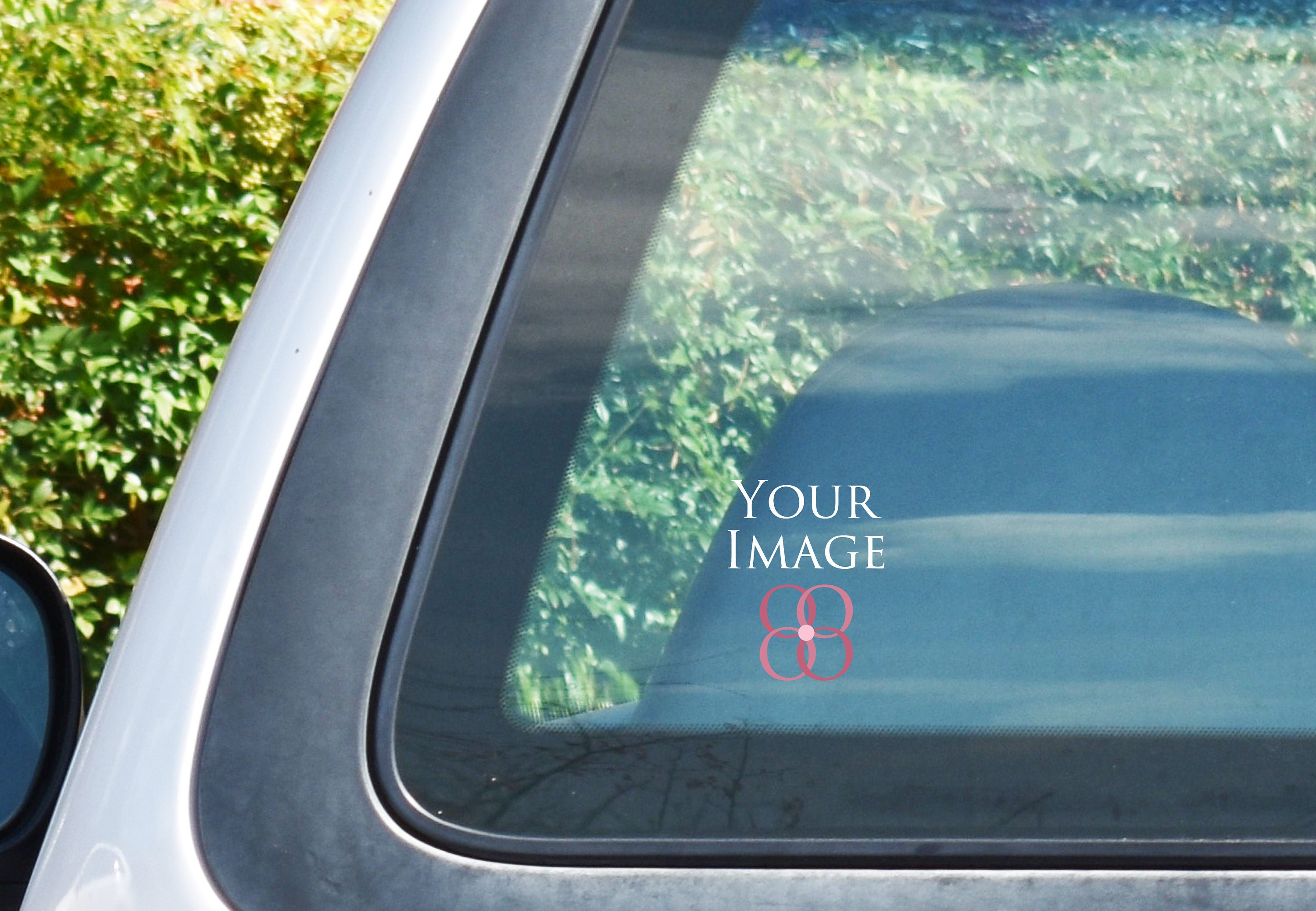 Download Real photo mockups car window window decal mockup decal | Etsy