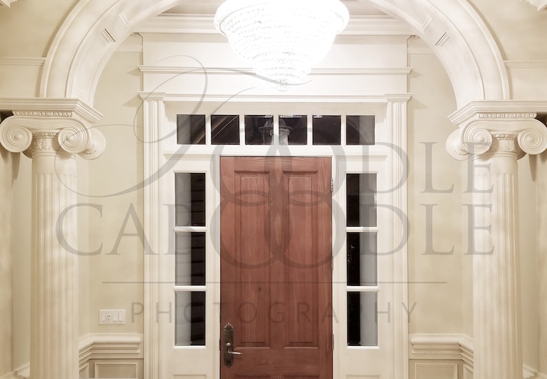 Download Door Mockup Blank Brown Door Mock Up Wood Door with | Etsy