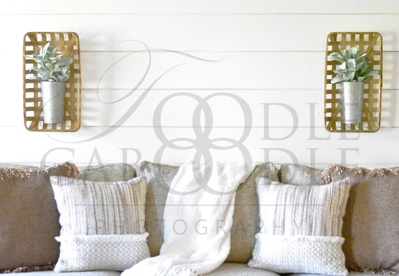 Wall Mockup Shiplap Wall Mockups Farmhouse Wall Sofa And Etsy