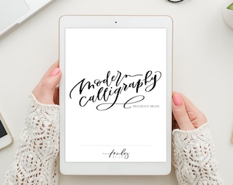 Modern Calligraphy - A Procreate Lettering Brush