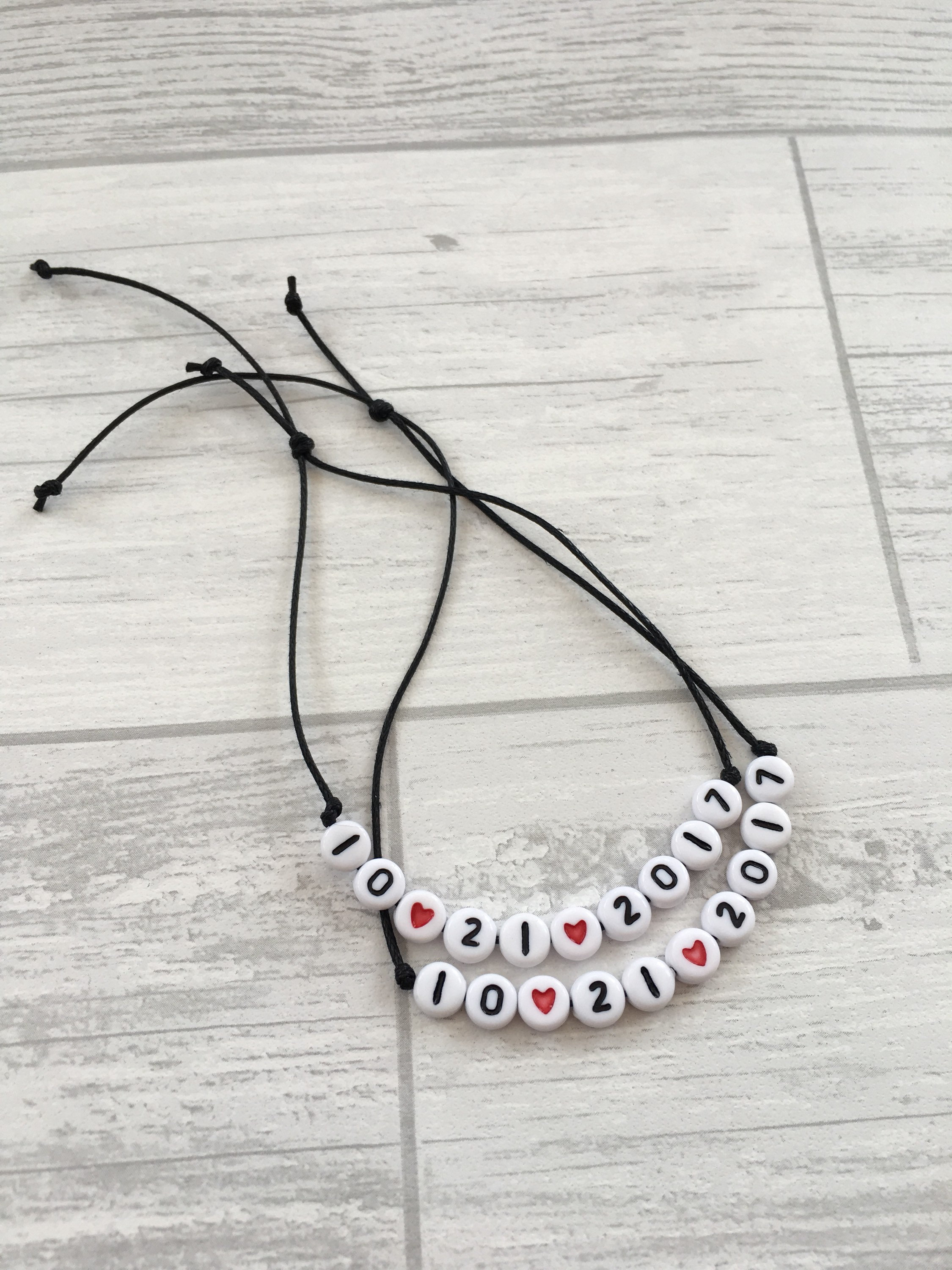 Personalised Name Bead Bracelet Initial Bracelet Etsy UK