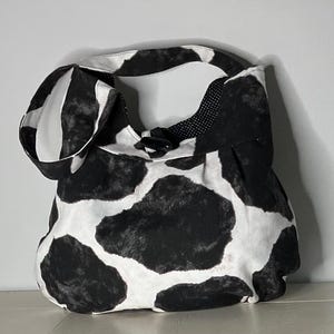 Shoulder Bag - Cow Print