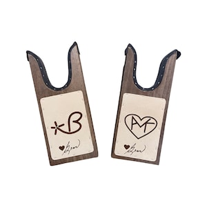 Boot Jack - Leather or Cowhide Patch