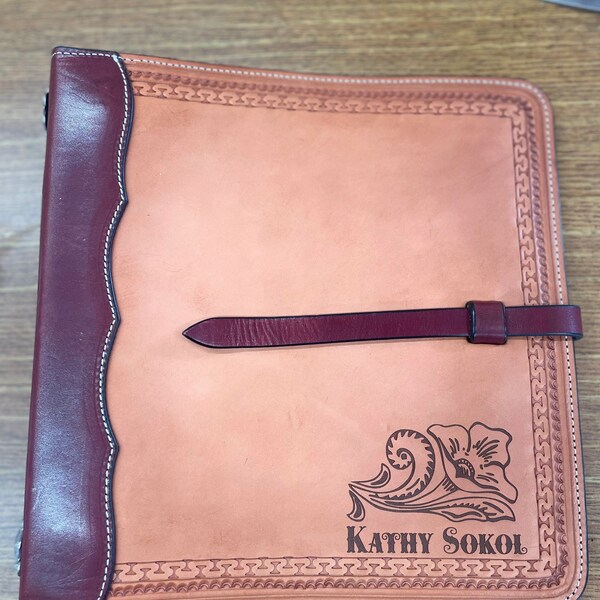 Binder With Strap Etsy