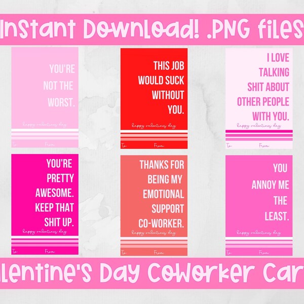 Valentines Day Cards For Coworkers holiday gift tags  printable gift tags  gift tags  printable tags  coworker gift Valentines day