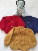 Hand knitted baby cardigans 