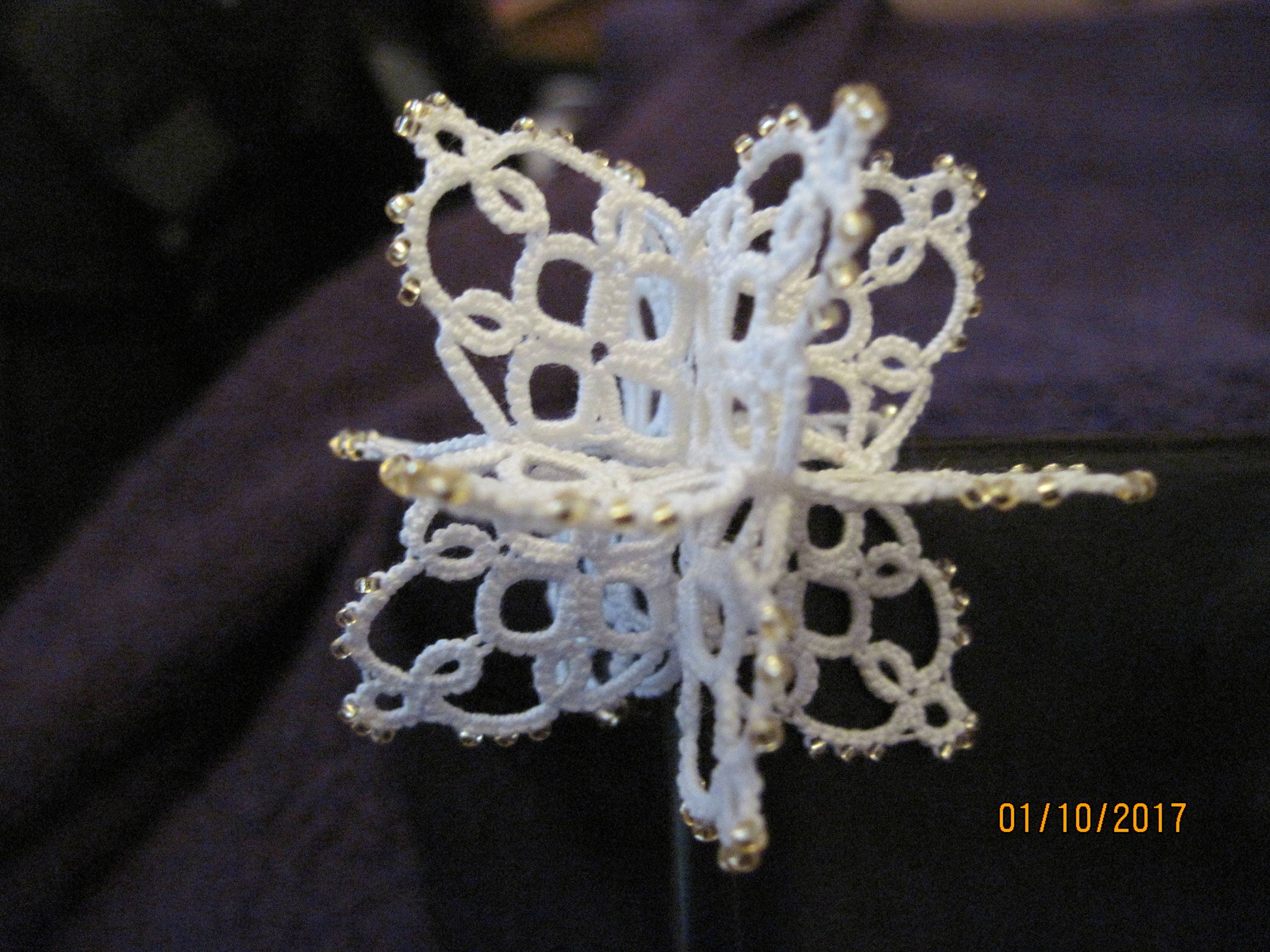 3D Snowflake - Etsy