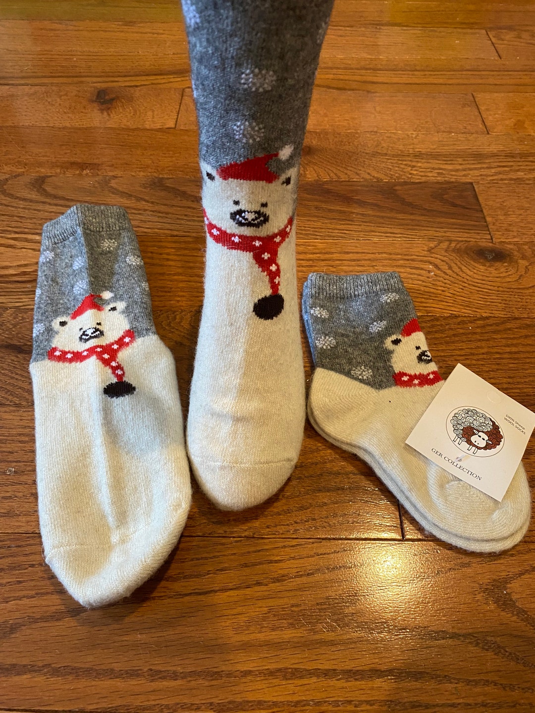 3 Pairs 100% Sheep Wool Socks With Plush Sole | Men's Outdoor Thermal Winter Socks