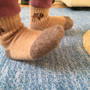 Extra Warm, Thick, Soft, Sheep Wool Socks for kids (ships from USA) - Sock for Sock: Buy One, Donate One to the Red Cross!