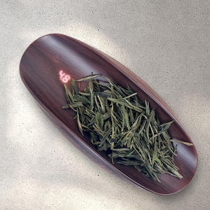 2-in-1 Tea Scale & Cha He – Digital 0.1g Gram Scale with Wooden Look | Gongfu Tea Ceremony Tool | Built-in Battery, Charger