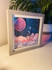 WILD MEW APPEARED - Pokemon framed 3D paper art shadow box 