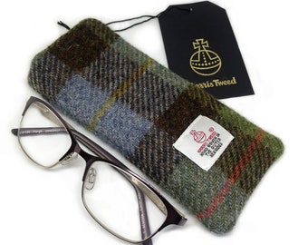 Harris Tweed Glasses Pouch | Glasses Case | Gift For Grandad | Gift For Dad | Gift For Grandma | Gift For Mum | Birthday | Christmas Present