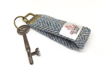 Harris Tweed Key Ring | Key Fob | Gift for Dad | Gift for Him | Tweed Lover Gift