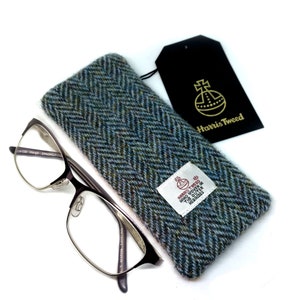 Harris Tweed Glasses Pouch | Glasses Case | Gift For Grandad | Gift For Dad | Gift For Grandma | Gift For Mum | Birthday | Christmas Present
