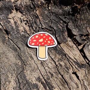 Lil Mushroom Vinyl Decal Sticker