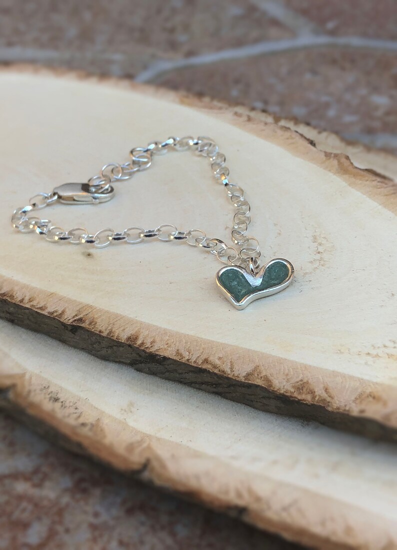 Silver Anklet Charm Anklet Sterling Silver Anklet Bracelet Etsy