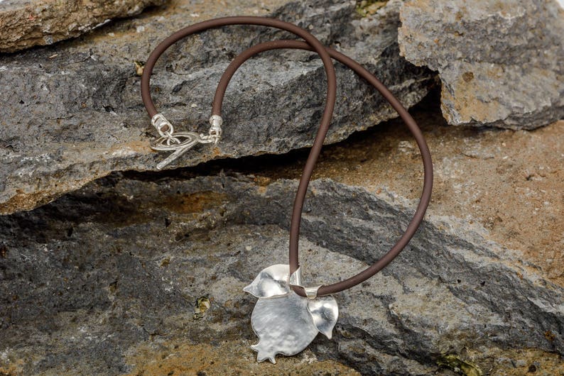 Unique Necklace Jewish Jewelry Fertility necklace Jewish Gift Unique Silver Jewelry Statement Silver Necklace Pomegranate Necklace