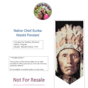 Native Chief Sunka Wanbli Pendant