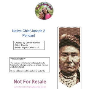 Native Chief Joseph 2 Pendant - Even Count