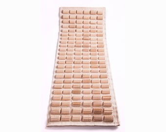 Reflex foot massager. Wooden massager for feet. Massager against varicose veins. Antivaricose veins massager. Foot deformity treatment