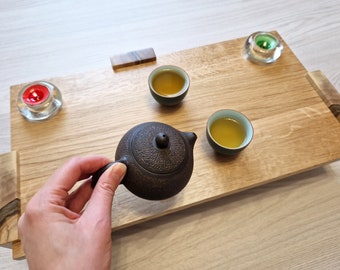 Wooden Japanese Low Sitting Tea Table. Kang Table. Use also as Puja Meditation Table Prayer Shrine Altar