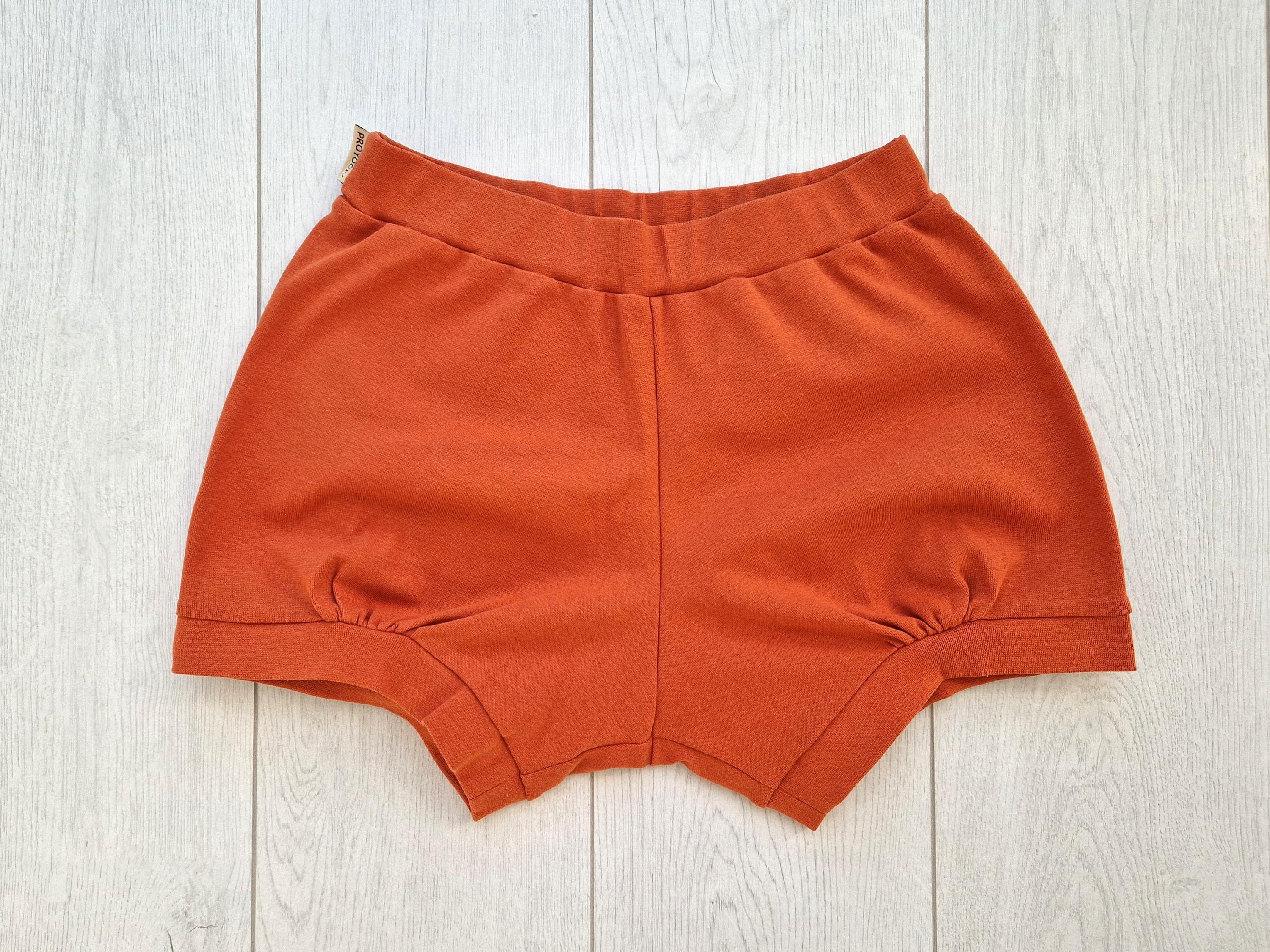 Terracotta Organic Cotton Iyengar Yoga Shorts for Women's and Men's Pune Style