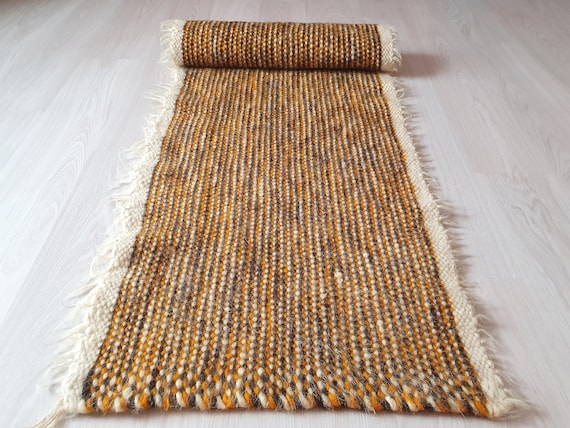 Carpathian Wool Yoga Mat Handmade from 100% Wool. Yoga Mat for Comfortable Yoga Practice at Low Room Temperatures