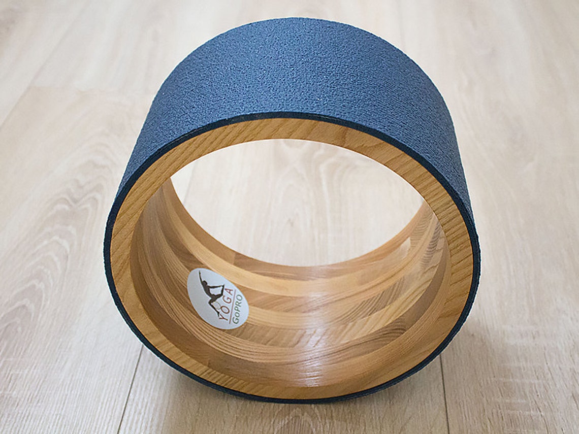 10 ECO Yoga Wheel. Wooden Yoga Wheel. Wheel Covered With | Etsy
