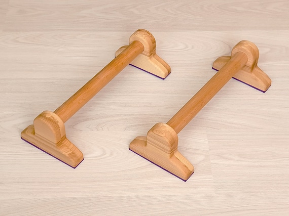 Wooden Calisthenics Handstand  Wooden Push-up Parallel Bars