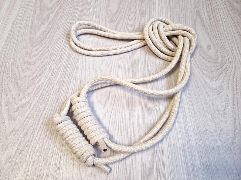 Yoga Anti-gravity Wall Rope Set of Pair Cotton Ropes 1.1 M Long ...