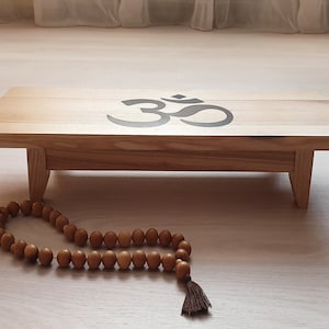 Meditation Altar. Puja Table. Japanese Style Tea Table. Meditation Shrine. Prayer Table. Buddhist Altar. Japanese Table. Zen Altar