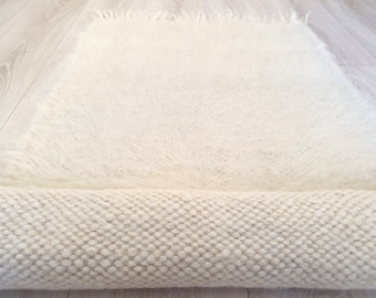 Carpathian Wool Yoga Mat Handmade from 100% Wool. Yoga Mat for Comfortable Yoga Practice at Low Room Temperatures