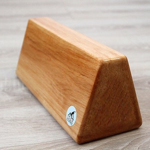 ECO Wooden yoga trapezium for the curve. And made