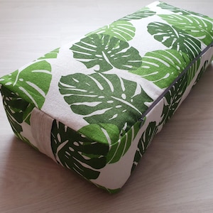Yoga Bolster Made of Linen Fabric with Buckwheat or Cotton Filler. Linen Yoga Pillow. Iyengar yoga bolster. Linen Meditation Cushion