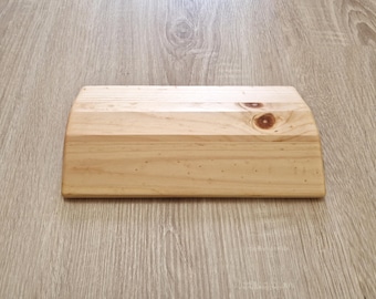Handcrafted Wooden Trapezoid Yoga Plank | Iyengar Yoga Prop | Wrist & Ankle Support | Natural Hardwood Yoga Tool