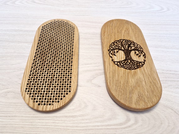 Sadhu Natural Wood Board With High quality Safe Nails. Yoga Boards at the Best Prices and Quality. Wooden Board With Nails for Yoga Etsy Australia