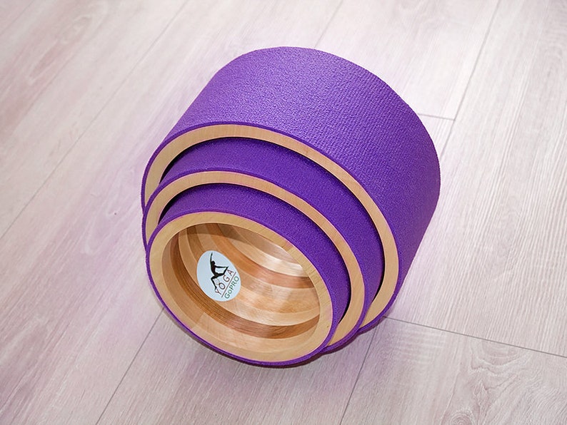 ECO Yoga Wheel Set 8 1012 . Wooden Yoga Etsy