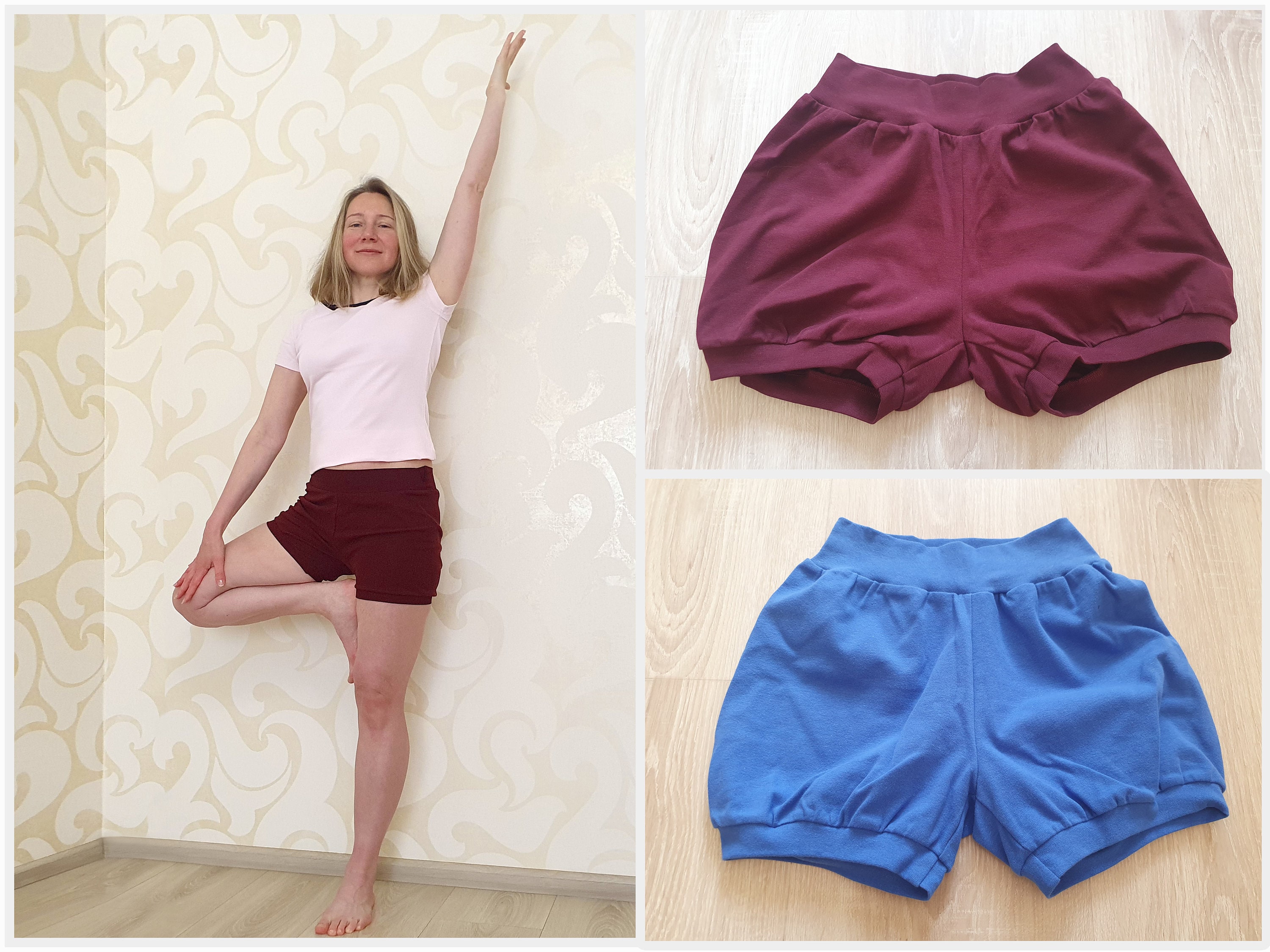 WOMENS LINEN SHORTS, High Waisted Shorts, Shorts Women, Booty Shorts,  Women's Wide Leg Shorts, Yoga Shorts, Women's Drawstring Shorts 