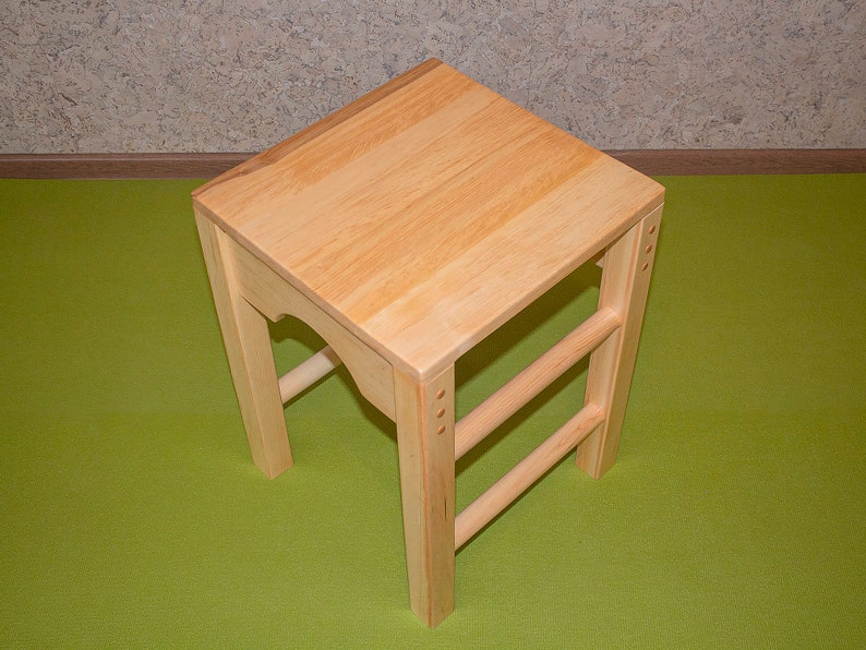Halasana bench. yoga chair yoga bench Halasana box. inversion bench. Iyengar yoga chair. halasana props image 4