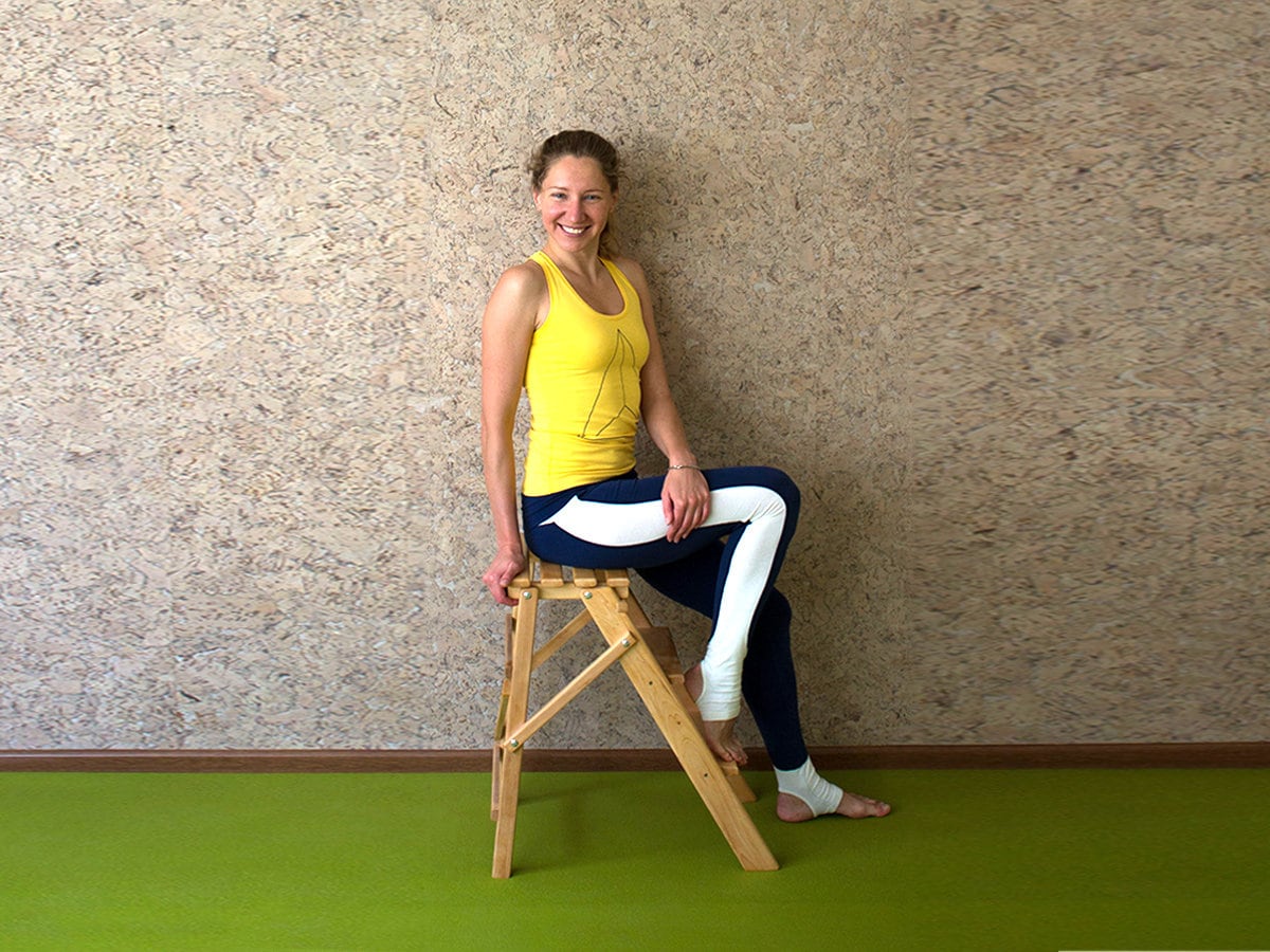 Tall Yoga Bench. Backless Yoga Chair. Tall Iyengar Prop Chair. Etsy