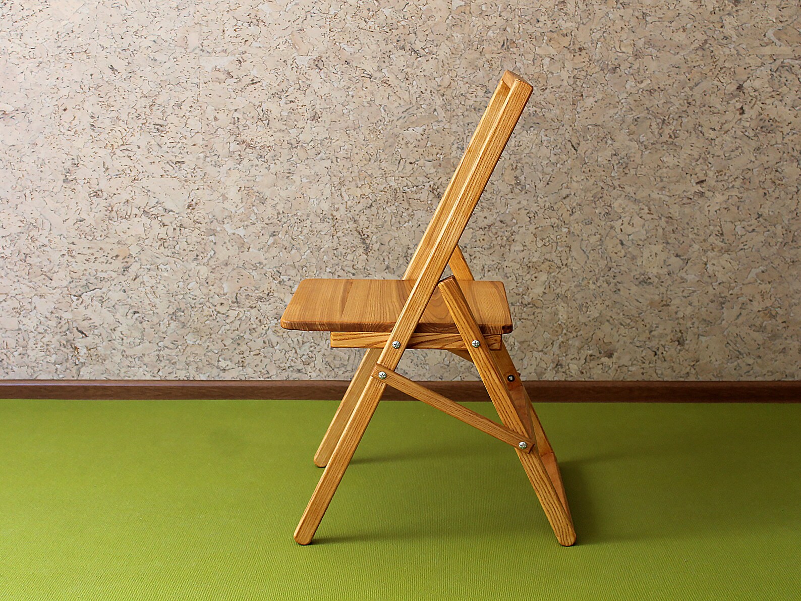 Chaise de Yoga Standard 2 Barres Prune - Accessoires de yoga | Boutique
