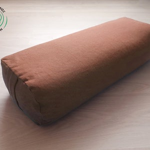 Yoga Bolster 2pcs, Cojín de yoga, Cojín de yoga 100% algodón, Bolster de  yoga redondo, Regalo de yoga. -  México