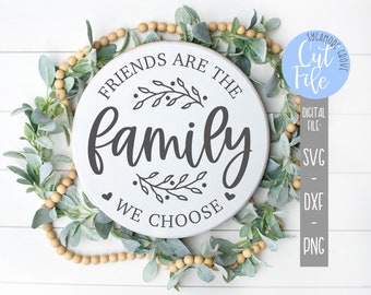 Download Friends Are The Family We Choose Svg Etsy