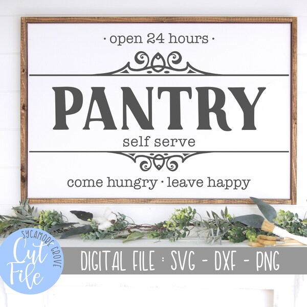 Pantry Svg Etsy