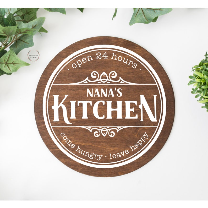 Nana's Kitchen SVG Open 24 Hours Come Hungry Leave Etsy