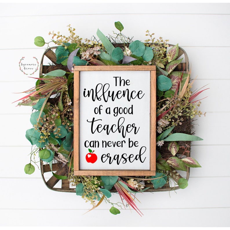 Download The influence of a good teacher can never be erased SVG | Etsy