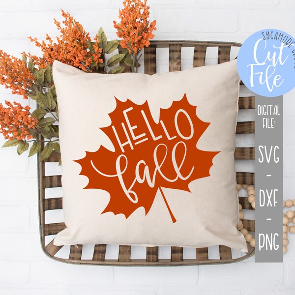 Fall Pillow Etsy