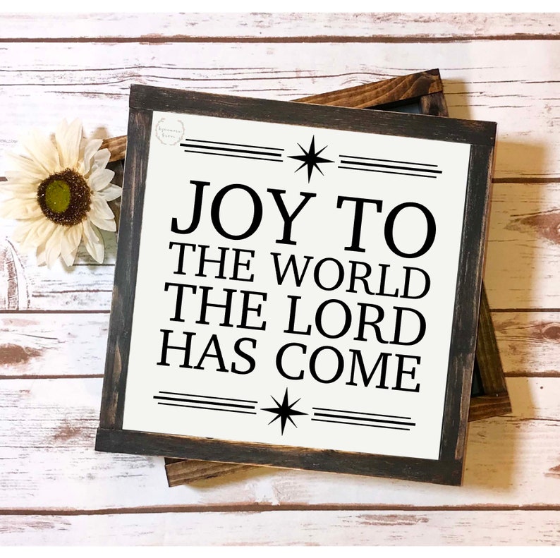 Download Joy to the world the Lord has come SVG Christmas digital ...