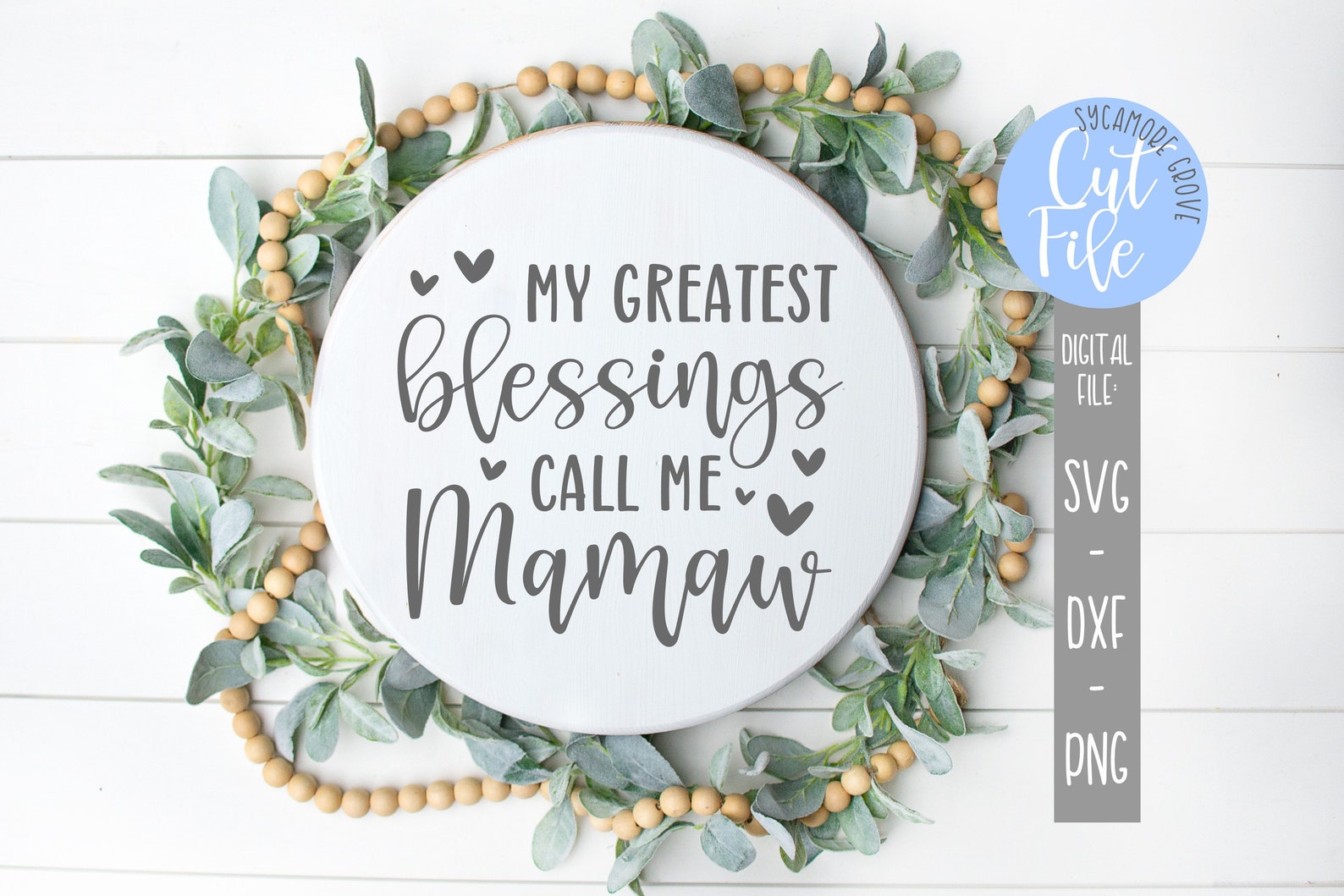 My Greatest Blessings Call Me Mamaw Svg Mother S Day Svg Etsy